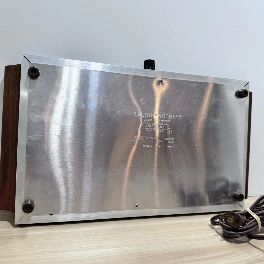 VTG Salton HOTRAY Electric Food Warmer WORKS Model #H924 Series N 250 W 120 V